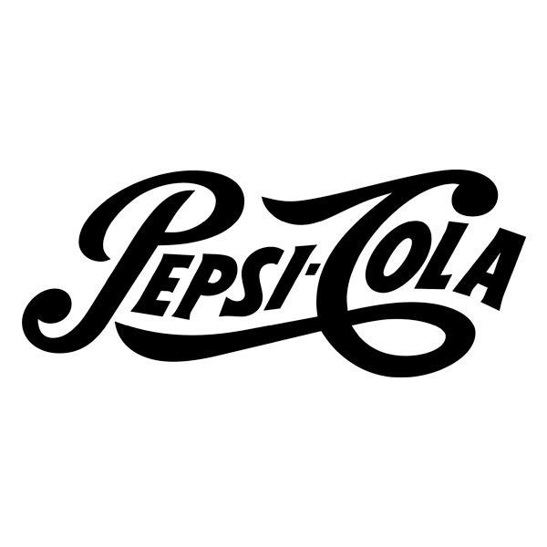 Aufkleber: Pepsi Cola Logo 1940