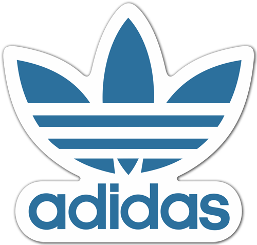 Aufkleber: Adidas logo