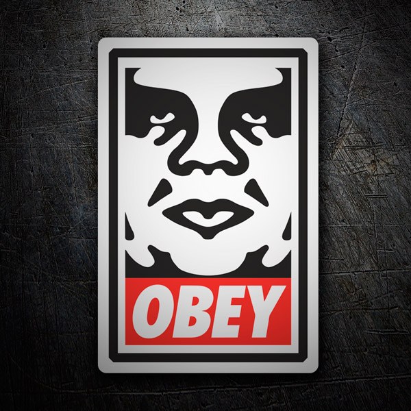 Aufkleber: Obey