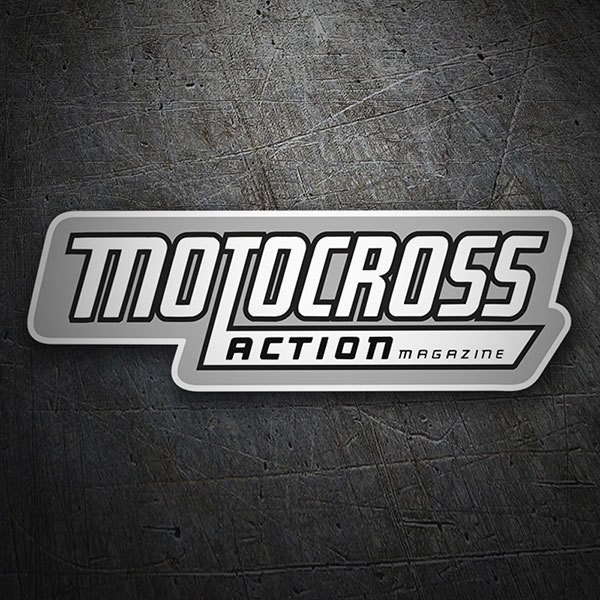 Aufkleber: Motocross Action