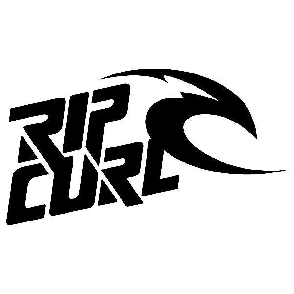 Aufkleber: Rip Curl logo
