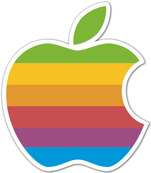 Aufkleber: Apple 1977