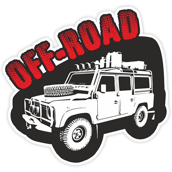 Aufkleber: Off-Road