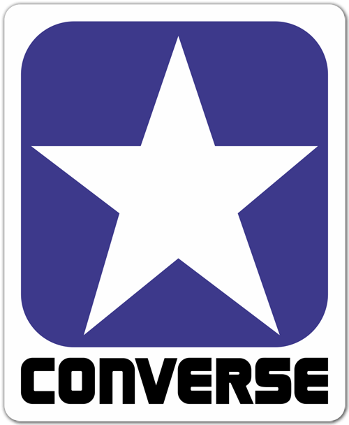 Aufkleber: Converse 3