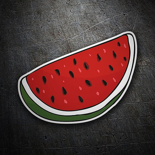 Aufkleber: Wassermelone