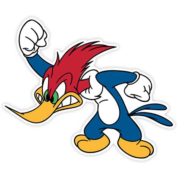 Aufkleber: Woody Woodpecker