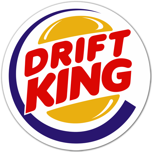 Aufkleber: Drift King