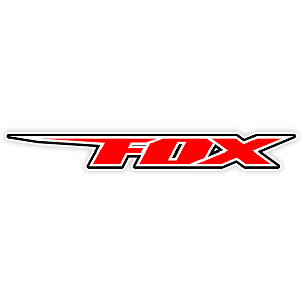 Aufkleber: Fox Racing Sport