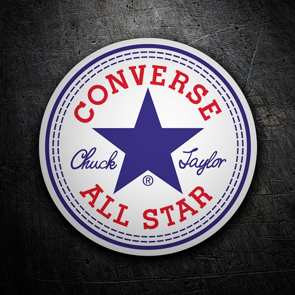 Aufkleber: Converse All Star Rundschreiben