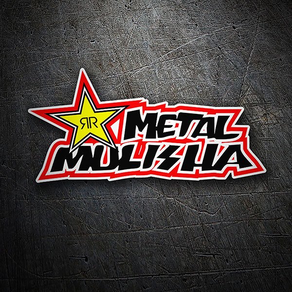 Aufkleber: Metal Mulisha Rockstar