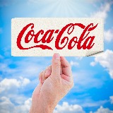 Aufkleber: Coca Cola 3