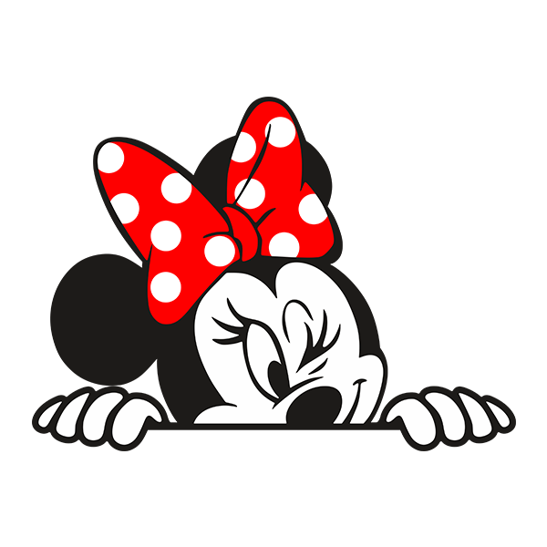 Aufkleber: Minnie