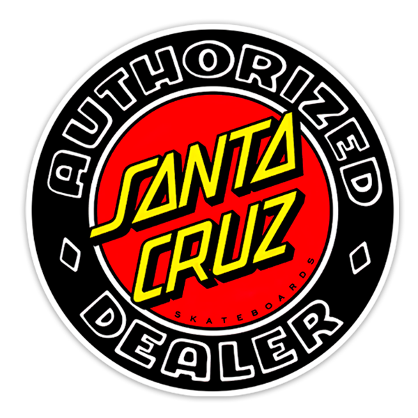 Aufkleber: Santa Cruz Authorized Dealer