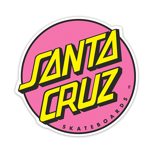 Aufkleber: Santa Cruz Rosa