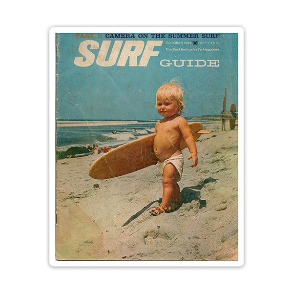 Aufkleber: Surf Guide