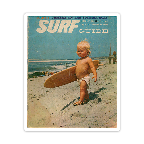 Aufkleber: Surf Guide