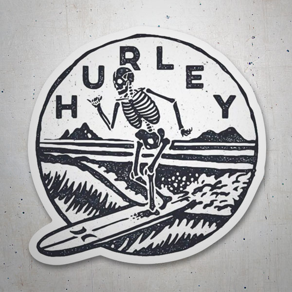 Aufkleber: Surf Hurley