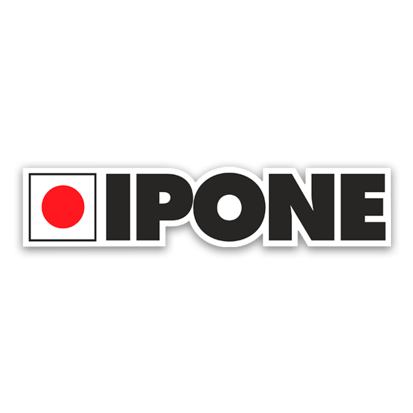Aufkleber: Ipone Motorrad-Schmiermittel
