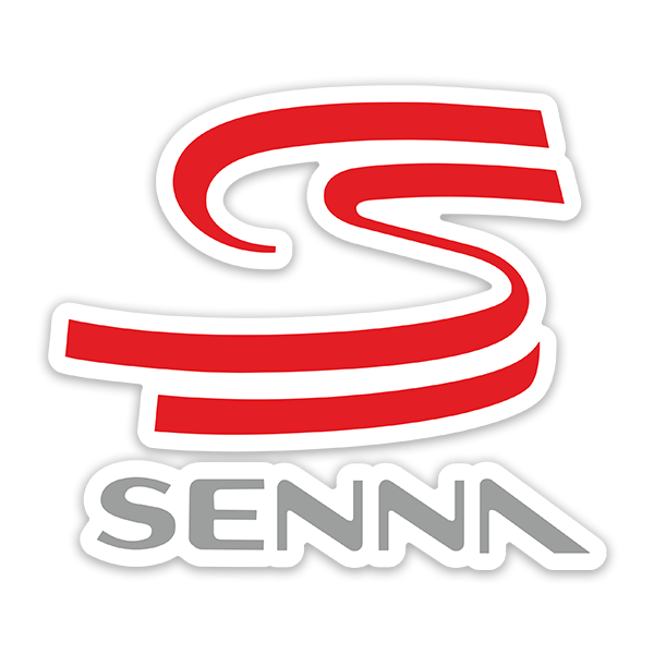 Aufkleber: Ayrton Senna-Emblem