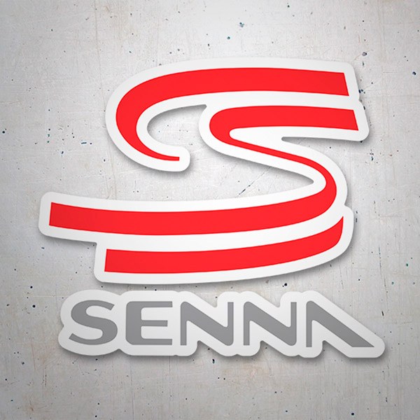 Aufkleber: Ayrton Senna-Emblem