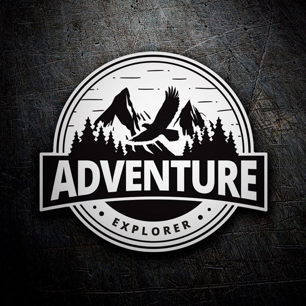Aufkleber: Adventure Explorer