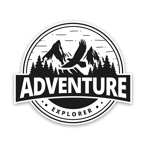Aufkleber: Adventure Explorer