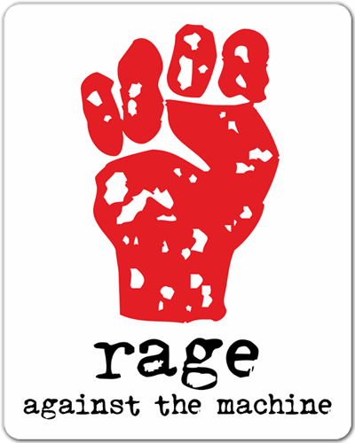 Aufkleber: Rage