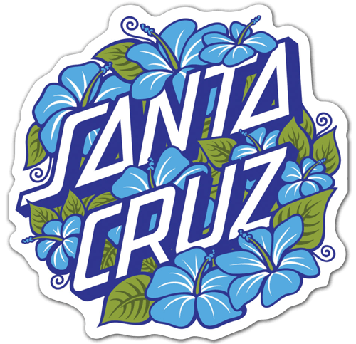 Aufkleber: Santa Cruz