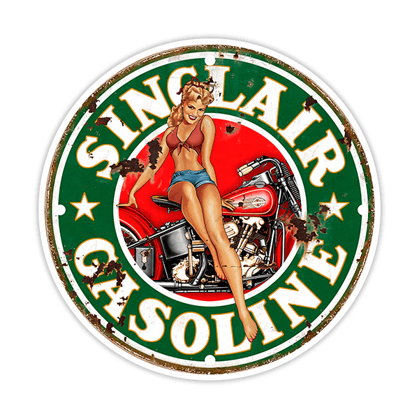 Aufkleber: Sinclair Gasoline