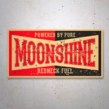 Aufkleber: Whisky Moonshine, Redneck 3