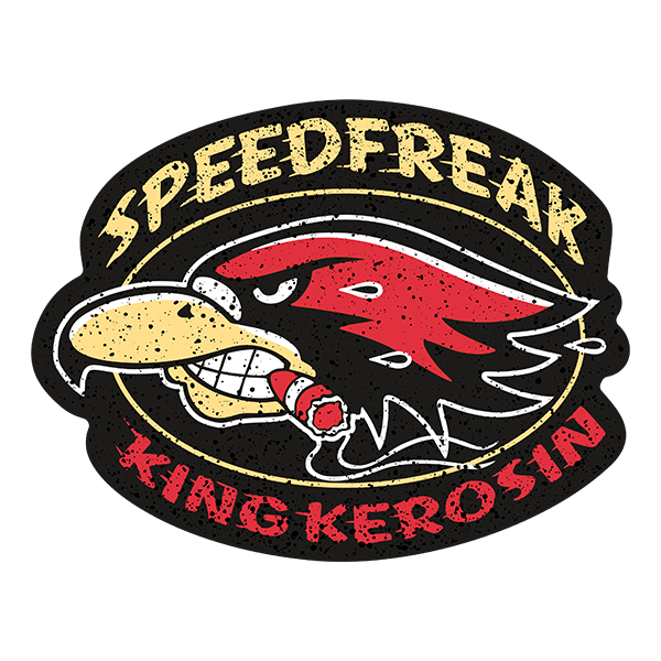 Aufkleber: Speedfreak King Kerosin