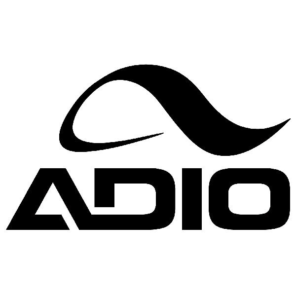 Aufkleber: Adio logo