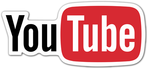 Aufkleber: YouTube