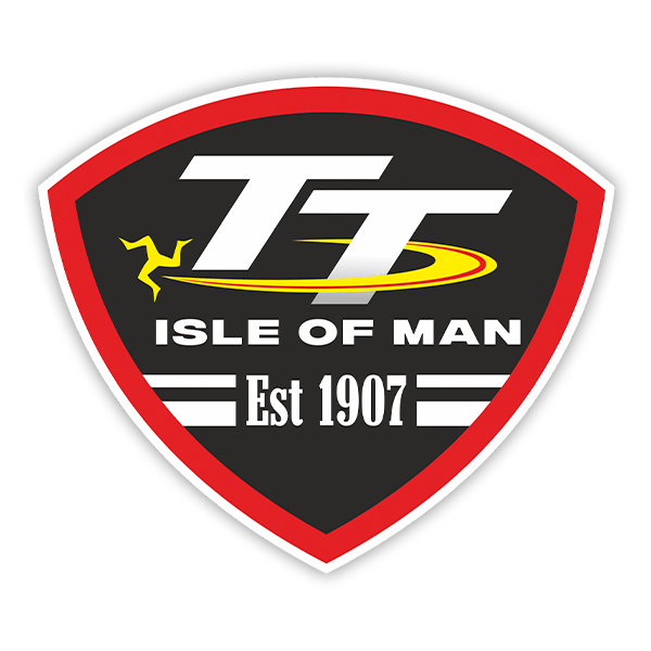 Aufkleber: TT Isle of Man 1907