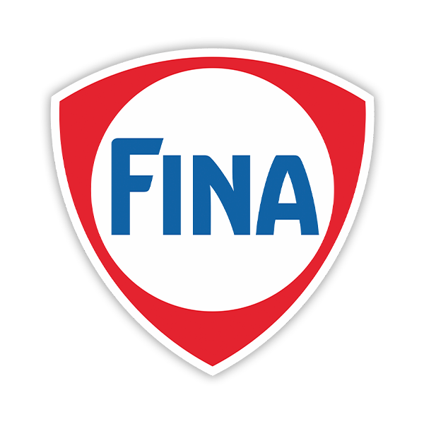 Aufkleber: Fina Oil