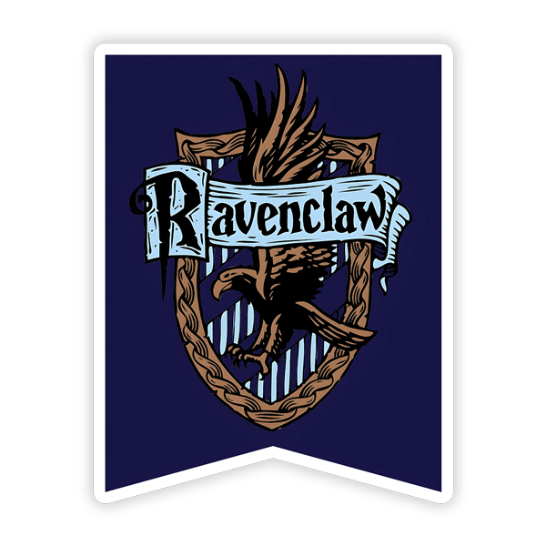 Aufkleber: Ravenclaw