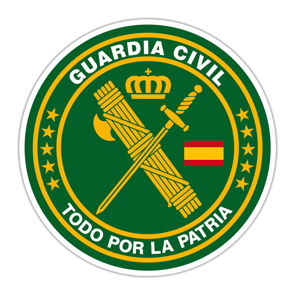 Aufkleber: Guardia Civil - Alles für das Vaterland