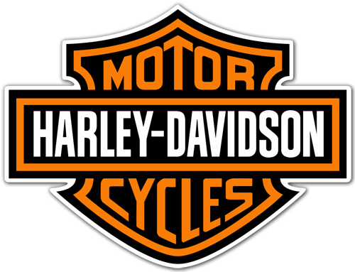 Aufkleber: Harley Davidson Logo