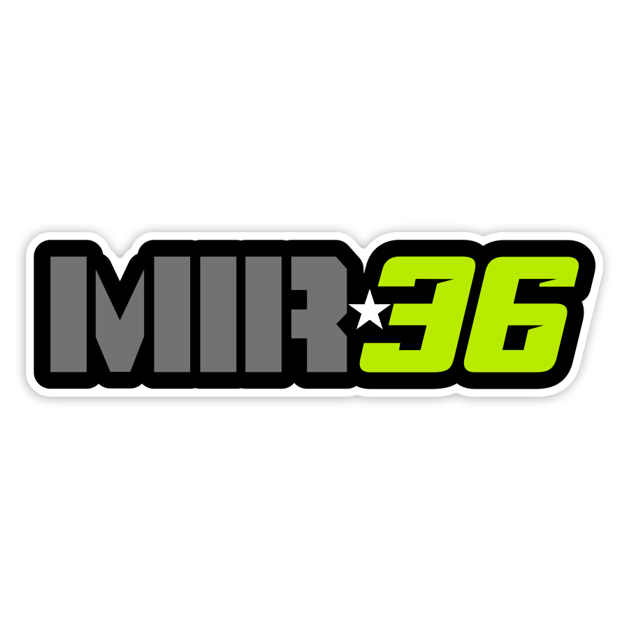 Aufkleber: Joan Mir 36