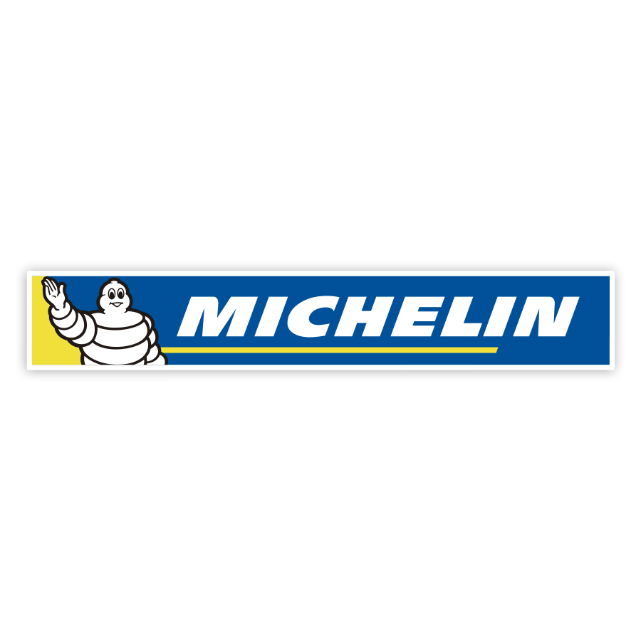 Aufkleber: Michelin Gruß