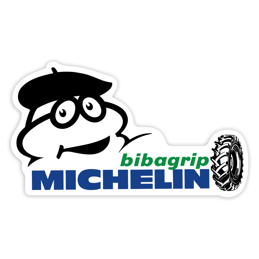 Aufkleber: Michelin Bibagrip Klassisch