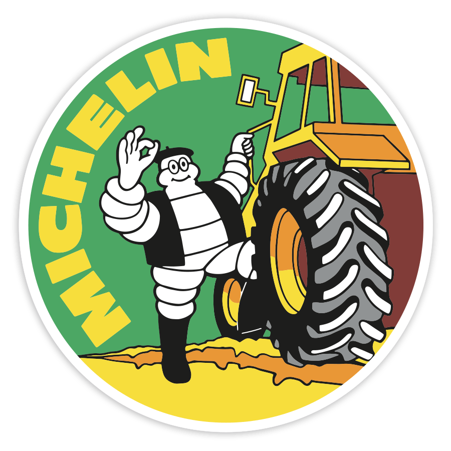 Aufkleber: Michelin Landwirt Traktor