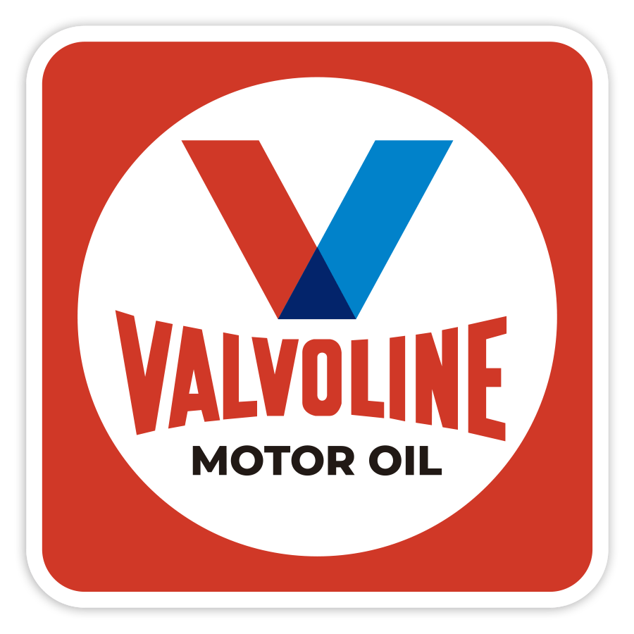 Aufkleber: Valvoline Retro Motoröl
