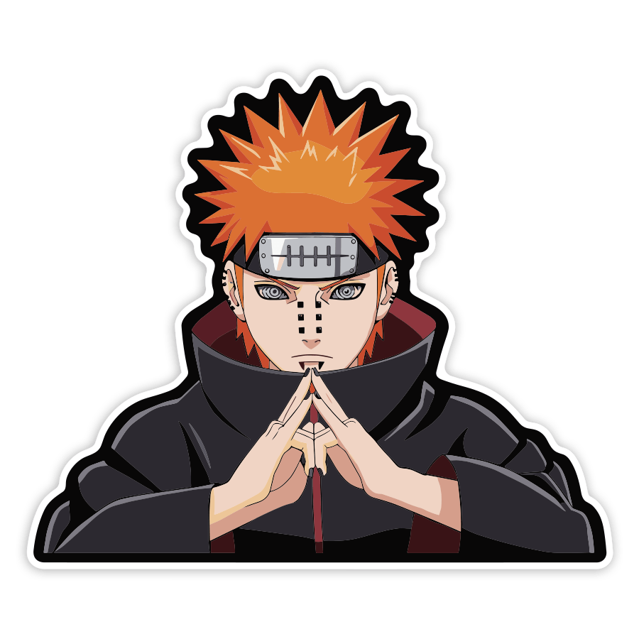 Aufkleber: Naruto Pain Akatsuki