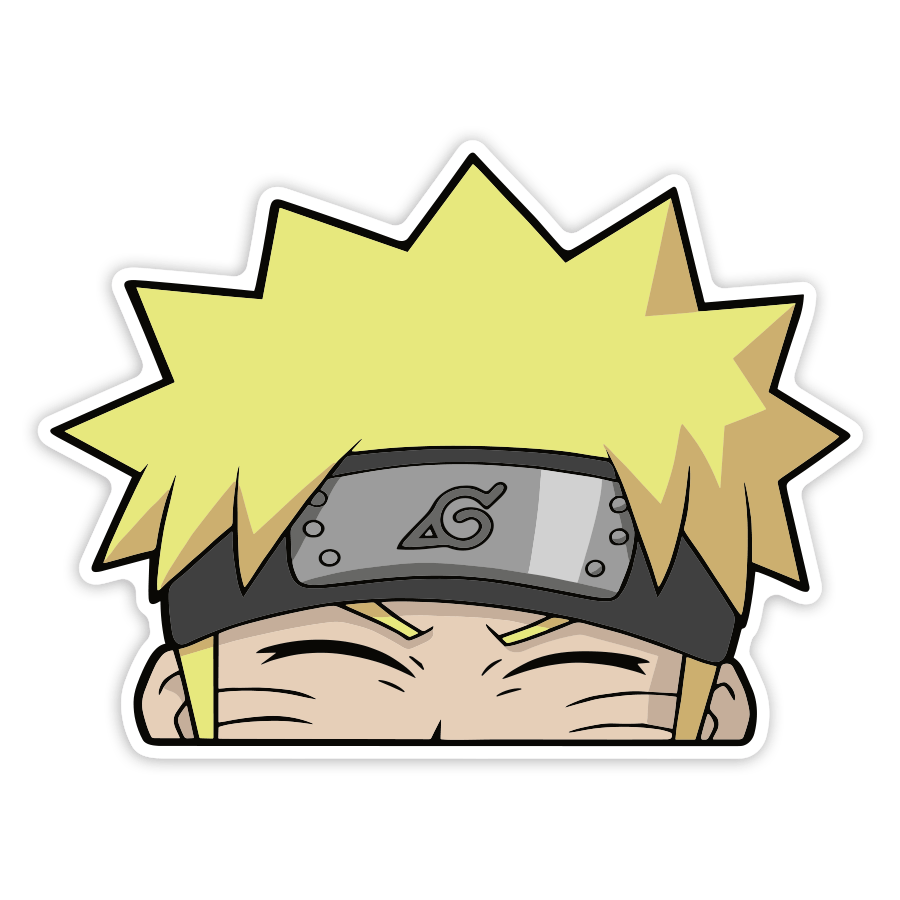 Aufkleber: Naruto Stirnband Konoha