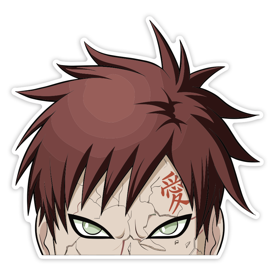 Aufkleber: Naruto Gaara aus der Wüste