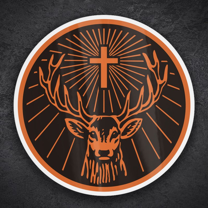 Aufkleber: Jägermeister Emblem