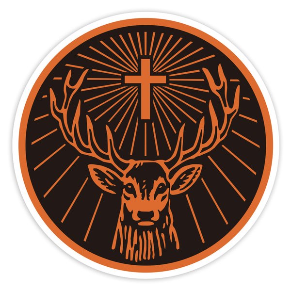 Aufkleber: Jägermeister Emblem