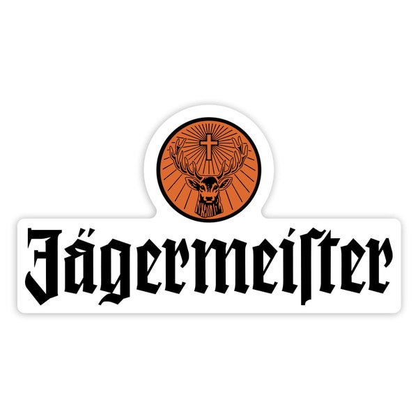 Aufkleber: Jägermeister Hirsch Logo 2