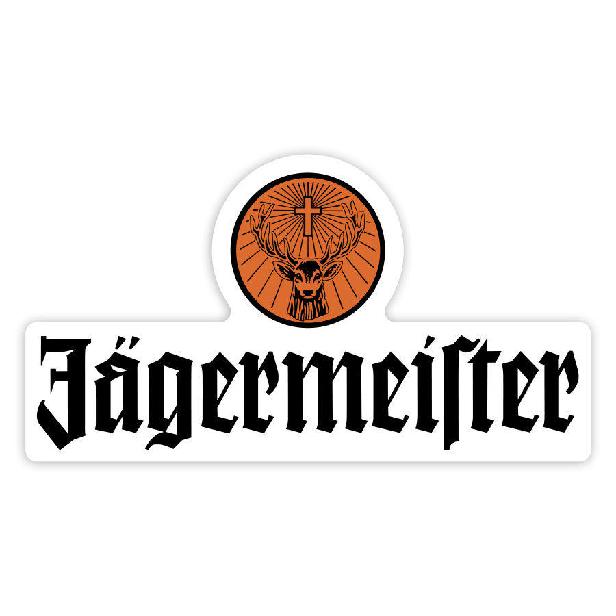 Aufkleber: Jägermeister Hirsch Logo 2